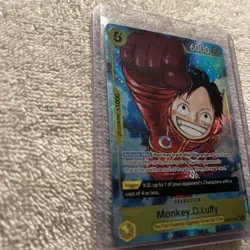 One Piece Monkey D.Luffy OP07-109 Alt Art Parallel LP - Image 3