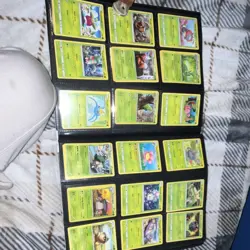 Pokemon TCG Binder Lot - Growlithe, Vulpix, Pikachu, Holo & Regular Cards - Image 4