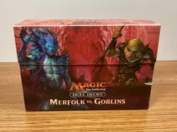 Ultra Pro MTG - Merfolk vs Goblins Duel Deck Box *Empty* NO CARDS - Image 5