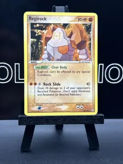 Regirock 28/110 Regular Holon Phantoms 2006 Pokemon Card - Image 2