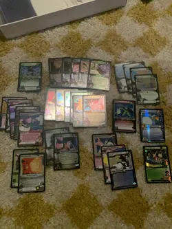 Dragon Ball Z and GT Card Game Holo Lot, 53 Cards - Image 1