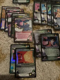Dragon Ball Z and GT Card Game Holo Lot, 53 Cards - Image 2