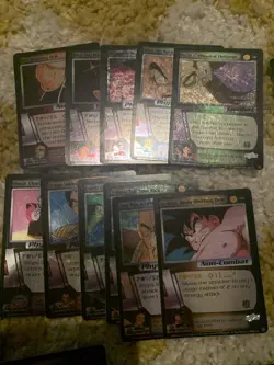 Dragon Ball Z and GT Card Game Holo Lot, 53 Cards - Image 4