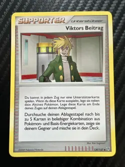 Palmer's Contribution 139/147 Supreme Victors Beitrag Pokemon Card Supporter - Image 1
