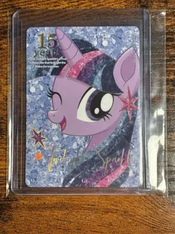 Kayou My little Pony Eternal Glory Moon Ultimate card SC Twilight Sparkle - Image 1