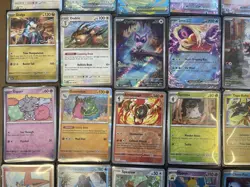 Pokemon 66 Card Lot Holos Reverse Full Art Rares SV 151 Mega Evolutions All NM - Image 5