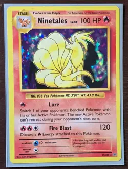 Pokemon Cards Lot (Charizard Holo Bundle + Bonus Ninetails [Hp]- TCG MNM) - Image 2