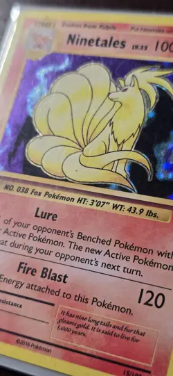 Pokemon Cards Lot (Charizard Holo Bundle + Bonus Ninetails [Hp]- TCG MNM) - Image 3