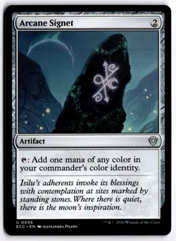 Arcane Signet () NM ECC Commander: Lorwyn Eclipsed MTG - Image 1