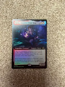 Kirol, Attentive First-Year Lorwyn Eclipsed Extended Art Foil Rare - Image 1
