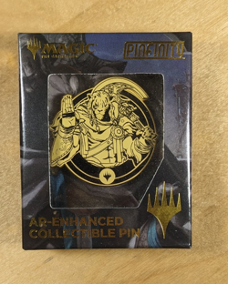Magic the Gathering Ajani Pinfinity AR Collectible Pin MTG - Image 1