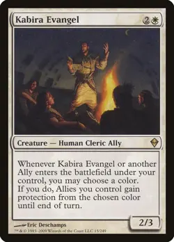 Magic MtG: Kabira Evangel (Zendikar), NM - Image 1