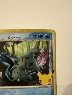 2021 Near Mint Pokemon Mimikyu Delta Holo SWSH136 25th Celebrations Collection - Image 3