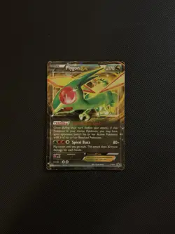 Flygon EX XY61 2015 Pokemon TCG XY Black Star Promo - MP - Image 1