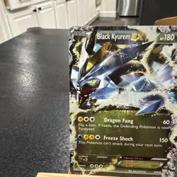 Pokemon - TCG Black Kyurem EX Black & White BW62 Holo Promo - Image 2