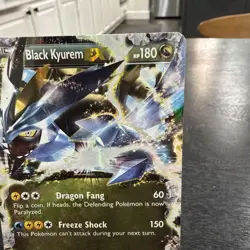 Pokemon - TCG Black Kyurem EX Black & White BW62 Holo Promo - Image 3