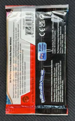 Pokemon TCG Stellar Crown (SV07) Booster Pack Cinderace Art New & Sealed 22.70g - Image 2