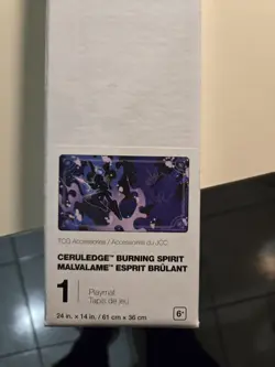 Pokemon Center Ceruledge Burning Spirit Playmat - Image 1