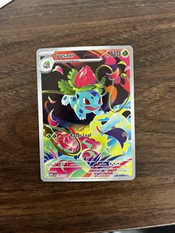 Ivysaur Illustration Rare 134/132 Near Mint Mega Evolution Pokemon TCG English - Image 1