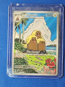 Alolan Dugtrio - 208/191 - Pokemon Surging Sparks Illustration Rare NM - Image 1