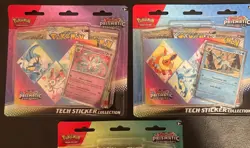 Pokemon TCG Prismatic Evolutions Tech Sticker Collection Set Lot Of 3 New/Sealed - Image 2