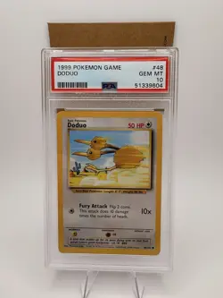 PSA 10 1999 Pokemon Game Doduo #48 Gem Mint - Image 1