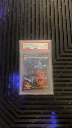 Pokemon 2025 Mega Charizard X ex 125/094 SIR Phantasmal Flames PSA 9 - Image 1