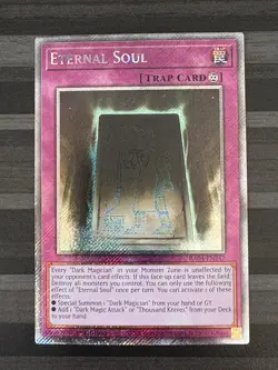 Yugioh | Eternal Soul | RA04 | Platinum Secret Rare | 1st Edition | NM - Image 1