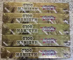 Yu-Gi-Oh! Maximum Gold Mini-Box (Lot of 5) - New/Sealed 1st Edition English - Image 3
