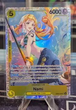 Nami (053) EB03-053 Foil Extra Booster: One Piece Heroines Edition NM - Image 1