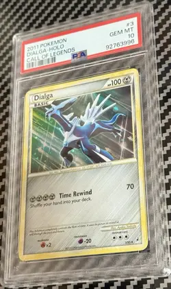 2011 Pokemon Call of Legends # 3 Dialga Holo PSA 10 Card GEM MINT! Rare! Pop 13! - Image 3