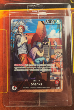 Shanks SEALED (2025 PSA Magazine Promo) OP09-001 One Piece Promotion Cards Foil - Image 1