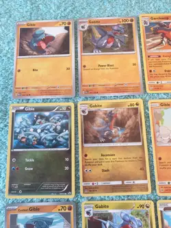 GIBLE, GABITE, & GARCHOMP BUNDLE OF POKEMON CARDS - Image 2