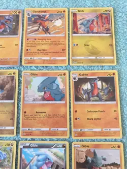 GIBLE, GABITE, & GARCHOMP BUNDLE OF POKEMON CARDS - Image 3