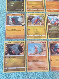GIBLE, GABITE, & GARCHOMP BUNDLE OF POKEMON CARDS - Image 4