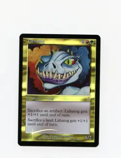 Lithatog Odyssey FOIL Magic the Gathering - Image 1