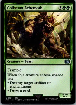 FINAL FANTASY #181 Coliseum Behemoth - Image 1