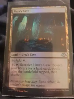 MTG Urza's Cave Foil Modern Horizons 3 #234 Magic the Gathering Card - Image 1