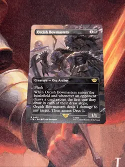 Orcish Bowmasters X1 Mtg Lord Of The Rings Nm Borderless - Image 1