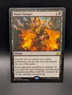MTG - Vona's Hunger - Instant - RIX #90 - Rare - Image 1