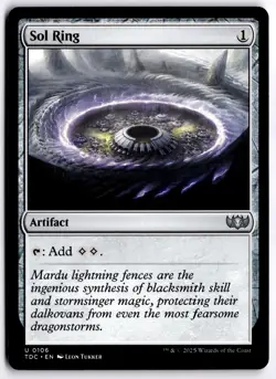 Sol Ring NM TDC Commander: Tarkir: Dragonstorm MTG - Image 1