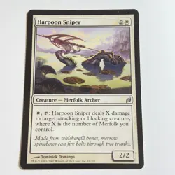 Harpoon Sniper 19 U Lorwyn Magic the Gathering MTG LP - Image 1