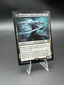 MTG; Sephiroth, Fabled SOLDIER; Regular; Final Fantasy (FIN) #115; NM - Image 1