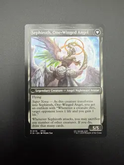 MTG; Sephiroth, Fabled SOLDIER; Regular; Final Fantasy (FIN) #115; NM - Image 3