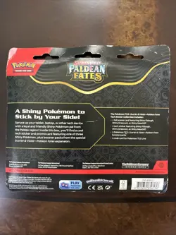 Pokemon TCG Paldean Fates Tech Sticker Collection - Greavard |BRAND NEW SEALED - Image 2