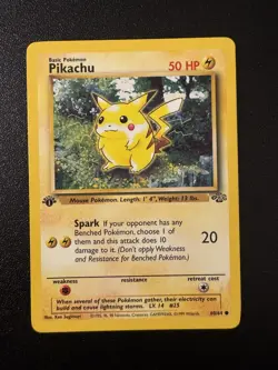 {Pokemon Pikachu Jungle 1st Edition 60/64 } - Image 1