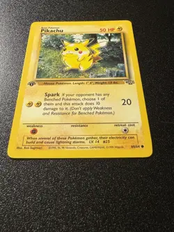 {Pokemon Pikachu Jungle 1st Edition 60/64 } - Image 4