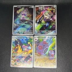 Pokemon Tcg Illustration Rare Full Art Bundle Lot Of 4 - Image 1