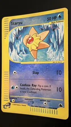 Staryu 104/144 NM Skyridge Reverse Holo Pokemon TCG - Image 3