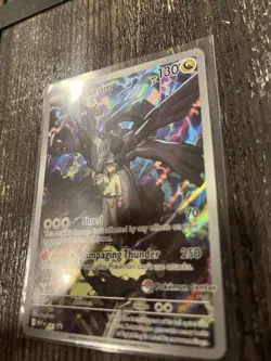 N's Zekrom 031 Pokemon Center Stamped Promo Ascended Heroes Holo Illustration - Image 3